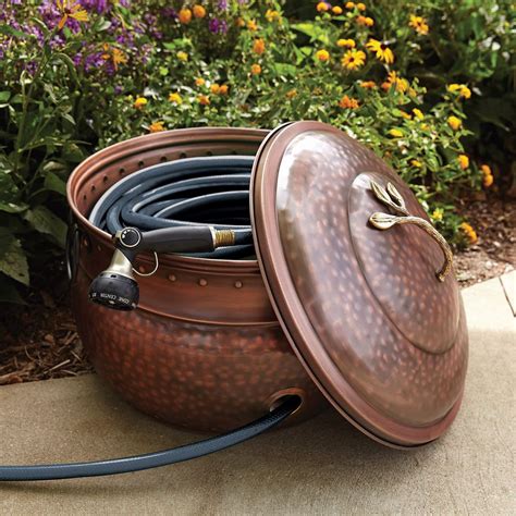 expandable hose reel|best storage for expandable hose.